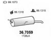 ASSO 36.7059 End Silencer